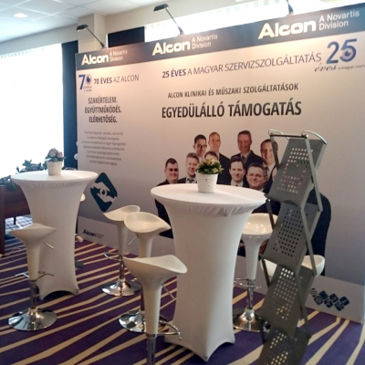  Alcon stand (SHAO XI. Kongresszus Szeged)